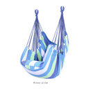 Portable Hammock Chair Canvas Bed Hammocks Garden Swing Hanging Leisure Lazy Rope Chair Swing Indoor Bedroom Seat Camping