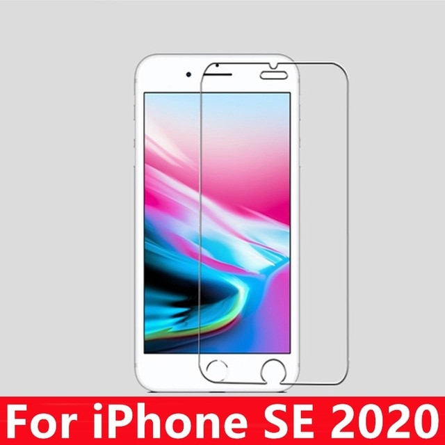 Tempered Glass For iPhone X XS MAX XR 4 4s 5 5s SE 5c Screen Protective Film For iPhone 6 6s 7 8 Plus X 11 12Pro Glass Protector