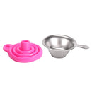 New Metal UV Resin Filter Cup+Silicon SLA 3D Printer UV Resin funnel 3d printer parts