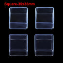 4pcs Chair Leg Caps Rubber Feet Protector Pads Furniture Table Covers Socks hole plugs dust Cover furniture leveling feet system