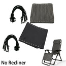 4 Pcs Elastic Cord Laces Stable For Gravity Reclining Summer Yard Rest Garden Sun Loungers Deck Recliner Folding Chairs