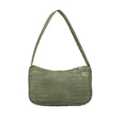 PUIMENTIUA Retro Alligator Muster Frauen Messenger Handtaschen sac PU Leder Street Casual Solid Zipper Umhängetaschen Bolsa Mujer