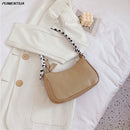 PUIMENTIUA Retro Alligator Muster Frauen Messenger Handtaschen sac PU Leder Street Casual Solid Zipper Umhängetaschen Bolsa Mujer