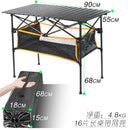 Outdoor Folding Table Aluminium Alloy Camping Travel Hiking Table BBQ Picnic Party Desk Garden Folding Tables Desk