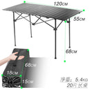 Outdoor Folding Table Aluminium Alloy Camping Travel Hiking Table BBQ Picnic Party Desk Garden Folding Tables Desk