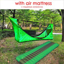 Single Sun Protection Hammock Inflatable Mattress Mosquito Net Hammocks Sets Home Courtyard Camping Trip Anti-mosquito Hammock