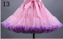 2018 Hot Sale Colorful Tulle Girls Petticoat Underskirt Lolita Faldas Tulle Skirt  EE807