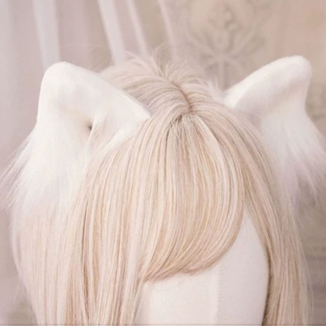 Las orejas de gato lolita orejas de animales banda para el cabello harajuku encantadora cos lolita clip para la cabeza kc express orejas góticas