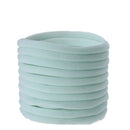 10 unids/lote de diadema de nailon para niña, accesorios para el cabello DIY, banda elástica para la cabeza, tocados de moda para niños, turbante para bebé