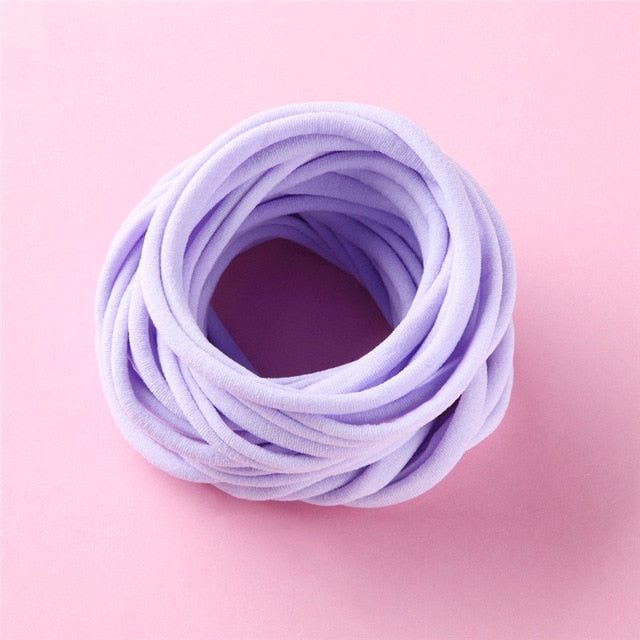 10pcs/lot Nylonstirnband für Haar-Zusatz-elastisches Hauptband des Baby-DIY Kind-Kind-Art und Weise Headwear Babyturban