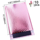 10pcs 15x20+4cm Rose Gold Bubble Envelop/Rose Gold Foil Bubble Mailer for Gift Packaging & Wedding Favor Bag&Mailing Envelopes