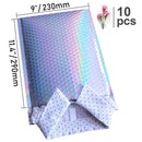 10pcs 15x20+4cm Rose Gold Bubble Envelop/Rose Gold Foil Bubble Mailer for Gift Packaging & Wedding Favor Bag&Mailing Envelopes