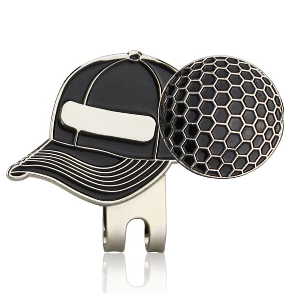 Marca de pelota de Golf con Clip de sombrero magnético One Putt Golf Putt alineación apuntando marcador de bola Drop Ship