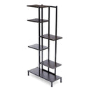 Dropshipping VIP Link 6 Tiers Iron Wooden Bookshelf Plant Rack  Flower Stands Display Shelf  60x23x125cm