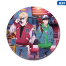 New Manga Anime BANANA FISH Okumura Eiji Cosplay Badge Brooch Pins Cartoon Collection Badges For Backpacks