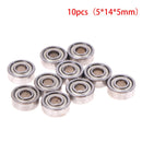 10pc 693ZZ 605RS 605ZZ 698ZZ 624ZZ 694ZZ 695ZZ 696ZZ Miniature Ball Bearings Small Double Shielded