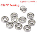 10pc 693ZZ 605RS 605ZZ 698ZZ 624ZZ 694ZZ 695ZZ 696ZZ Miniature Ball Bearings Small Double Shielded