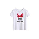 Family Look Shirt Mommy and Me Clothes Cotton T-shirt dad baby girl Tops Father Mother Daughter Son matching family outfits look