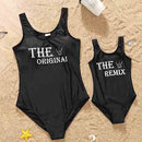 Fashion Mommy And Me Clothes Family Swimwear For Mother Daughter Swimsuit Matching Bikini Women Girls Clothes