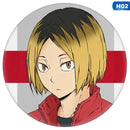 Anime Haikyuu!! Brooch Metal Volleyball Boy Badge Cosplay Backpack Clothes Accessories