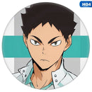 Anime Haikyuu!! Brooch Metal Volleyball Boy Badge Cosplay Backpack Clothes Accessories