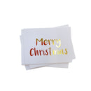 40 Teile/los Mini Danke Karte Gold Einfaches Design Scrapbooking Party Einladung Grußkarte Geburtstagsgeschenk Nachricht Karten