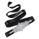 TOPQUEEN S01 Luxury Silver Rhinestone Wedding Belts Girdles for Dress Female Accessories Bridesmaid Women Dress Sequin Belt