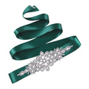 TOPQUEEN S01 Luxury Silver Rhinestone Wedding Belts Girdles for Dress Female Accessories Bridesmaid Women Dress Sequin Belt