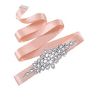 TOPQUEEN S01 Luxury Silver Rhinestone Wedding Belts Girdles for Dress Female Accessories Bridesmaid Women Dress Sequin Belt