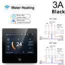 Tuya WiFi Smart Thermostat, Heating Temperature Controller with Celsius/Fahrenheit LED Touch Screen Work with Alexa Google Home