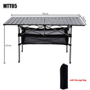 Manstool Outdoor Camping Table Aluminum Alloy Desk BBQ Foldable Tables Ultralight Picnic Table Folding Outdoor Desk Camping Gear