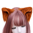 Lovely Furry Animal Beast Ears Hair Clip Anime Lolita Wolf Cat Cosplay Hairpins X7YA