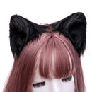 Lovely Furry Animal Beast Ears Hair Clip Anime Lolita Wolf Cat Cosplay Hairpins X7YA