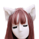 Lovely Furry Animal Beast Ears Hair Clip Anime Lolita Wolf Cat Cosplay Hairpins X7YA