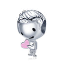 Gran oferta, 100% Plata de Ley 925 auténtica, abalorio de globo Ariel compatible con pulsera Pandora Original, fabricación de joyería DIY de moda para mujer