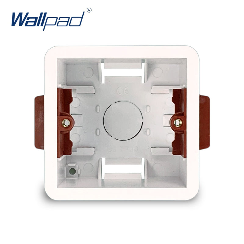 1 Gang Dry Lining Box For Gypsum Board Drywall Plasterboad 47mm Depth Wall Switch 86 Type BOX Wall Socket Cassette