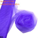 Rollo de Organza de tul para boda de 5/10m, tela de Organza de cristal transparente para decoración de boda, hilo de boda, suministros para eventos y fiestas de cumpleaños