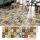 Selbstklebende Bodentapete Badezimmer wasserdichte Aufkleber 3D-Tapete Bodenfliesen Schlafzimmer Küchenboden rutschfeste Wandaufkleber