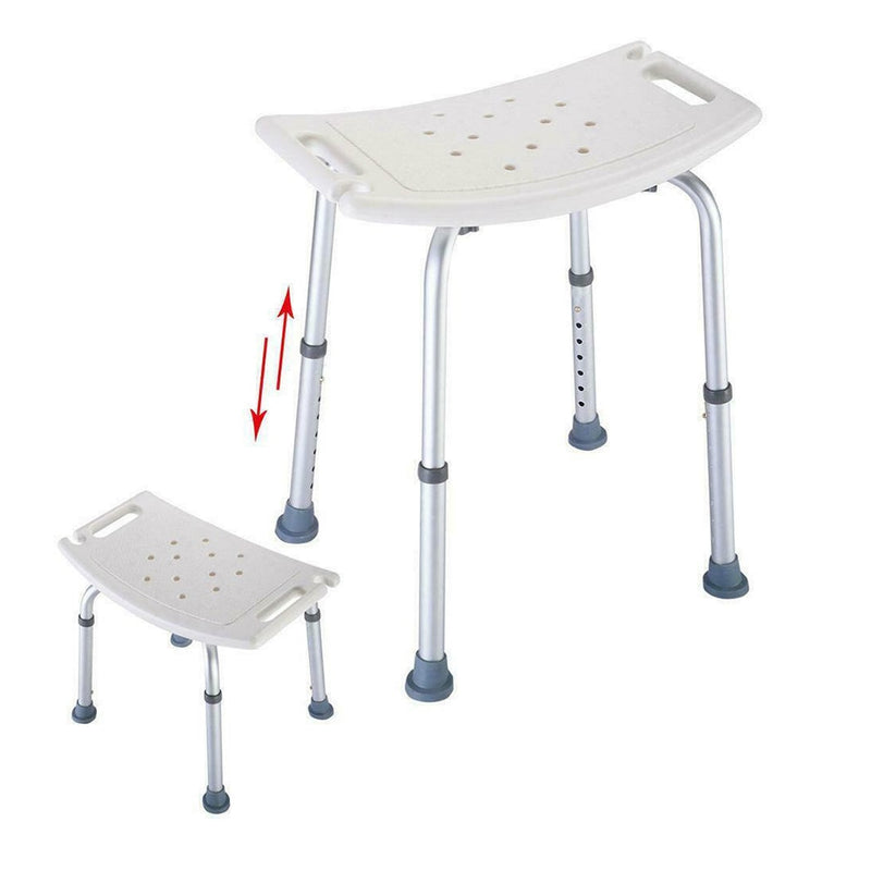 Non-slip Bath Chair 6 Gears Height Adjustable Elderly Bath Tub Shower Chair Bench Stool Seat Safe Bathroom Environment Product