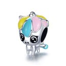 Gran oferta, 100% Plata de Ley 925 auténtica, abalorio de globo Ariel compatible con pulsera Pandora Original, fabricación de joyería DIY de moda para mujer