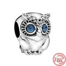 100% 925 Sterling Silber Feder Stammbaum Schneeflocken Junge baumeln Perlen passend für Original Pandora Charms Armbänder DIY Damen Schmuck