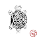 100% 925 Sterling Silber Feder Stammbaum Schneeflocken Junge baumeln Perlen passend für Original Pandora Charms Armbänder DIY Damen Schmuck