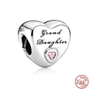 100% 925 Sterling Silber Feder Stammbaum Schneeflocken Junge baumeln Perlen passend für Original Pandora Charms Armbänder DIY Damen Schmuck