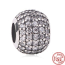 100% 925 Sterling Silber Feder Stammbaum Schneeflocken Junge baumeln Perlen passend für Original Pandora Charms Armbänder DIY Damen Schmuck