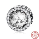 100% 925 Sterling Silber Feder Stammbaum Schneeflocken Junge baumeln Perlen passend für Original Pandora Charms Armbänder DIY Damen Schmuck