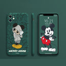 DISNEY 2021 Minnie Silicone Case for IPhone 11 Pro Xs Max iPhone SE 2020 6 6S 7 8 Plus Official Liquid Silicon 360 Full Cover