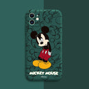 DISNEY 2021 Minnie Silicone Case for IPhone 11 Pro Xs Max iPhone SE 2020 6 6S 7 8 Plus Official Liquid Silicon 360 Full Cover