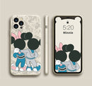 DISNEY 2021 Minnie Silicone Case for IPhone 11 Pro Xs Max iPhone SE 2020 6 6S 7 8 Plus Official Liquid Silicon 360 Full Cover