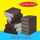 Magic Sponge Eraser Rust Remover Brush Dish Pot Cleaning Brush Sponge Emery Descaling Clean Rub Pot Kitchen Tools Gadgets