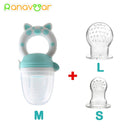 3 In 1 Baby Nipple Fresh Food Fruit Milk Feeding Bottles Nibbler Learn Feeding Drinking Water Straw Handle Teething Pacifier